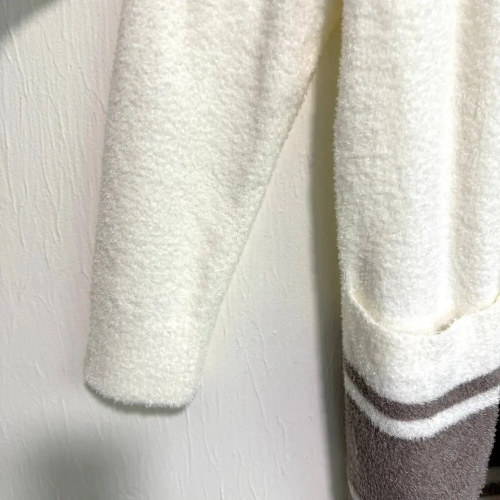 Barefoot Dreams Cozychic Lite Open Front Cardigan S Cream Cozy Lounge Neutral
